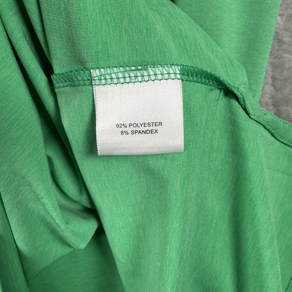 Peter Millar Summer Comfort Men's XL Green Solid Stretch Golf Polo MS20EK01S - Picture 7 of 8